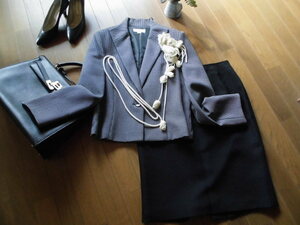 新品　表記13号　Coccolussi　東京ソワール　セレモニースーツセットアップ　ジャケット＆スカート　卒業式卒園式入学式入園式等。