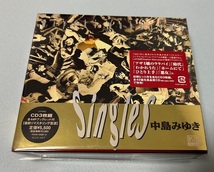 CD ● 中島みゆき「Singles」● 2024年リマスター盤、Blu-spec CD2 ● 3枚組_画像1