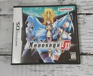 E02-1988　中古品　ＤＳソフト　Xenosaga Ⅰ・Ⅱ　ゼノサーガ 1・2　SF・RPG　ニンテンドーDSソフト　namco　ナムコ　※起動確認済み