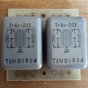 タムラ　トランスTpAs-203 2個基板付