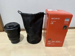 【数回使用超美品】SONY FE 24-105mm F4 G OSS SEL24105Gデジタル一眼カメラα[Eマウント]用レンズ 