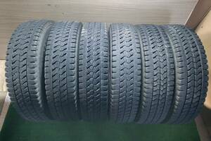 中古タイヤ　BRIDGESTONE BLIZZAK W979 185/85R16 111/109L LT 6本セット　訳あり　スタッドレス A185