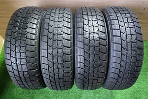 中古タイヤ DUNLOP WINTERMAXX WM02 175/55R15 75Q TANK ルーミー カプチーノ ソリオ トール 等 スタッドレス A263