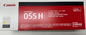 ☆キャノントナーカートリッジ 055H（イエロー 大容量） CRG-055HYEL 3017C003　純正品☆