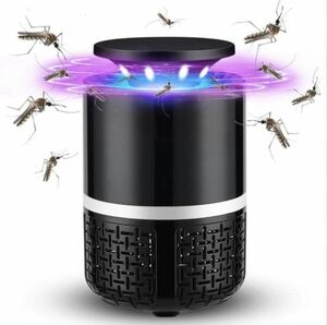  mosquito lamp mosquito repellent vessel UV light source guidance type quiet sound a little over manner absorption USB type home use ( black )