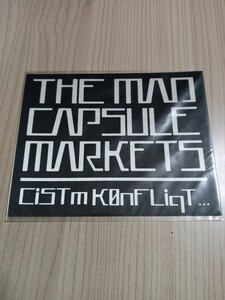 THE MAD CAPSULE MARKETS「CiSTm K0nFLiqT…ステッカー」未開封/未使用/THE MAD CAPSULE MARKET'S/マッドカプセルマーケッツ