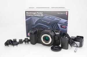 ★Blackmagic ブラックマジック Pocket Cinema Camera 4K シネマカメラ★元箱付き#H0042312114A