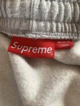 supreme Satin Applique Sweatpant Heather Grey 22fw シュプリーム　スウェットパンツ　ヘザーグレー　Sサイズ_画像3