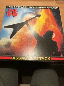 MICHAEL SCHENKER GROUP/ASSAULT ATTACK/CHRYSALIS WWS81520 LP　レコード　マイケル　シェンカー