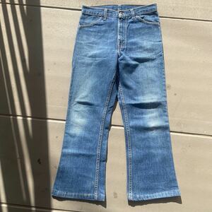 17 Levi リーバイス USA製 ブーツカット デニムパンツ 646 517 684 501