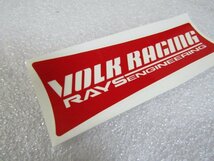 VOLK RACING　RAYS ENGINEERING　ステッカー_画像2