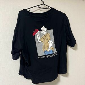 呪術廻戦 Tシャツ 五条悟 黒色 Mサイズ