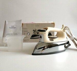 si- Be Japan Mlte(merute) steam iron beige MR-03SI-BE[ with translation * somewhat water leak make therefore ] 09 00207