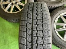 送料無料 スタッドレスセット ダンロップ ウィンターマックス02 195/65R15 2016年製造 プリウス ウィッシュ インプレッサスポーツ_画像7