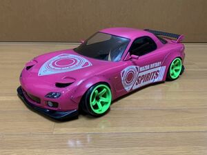 タミヤ RX-7 オーバーフェンダー仕様 ドリフトに