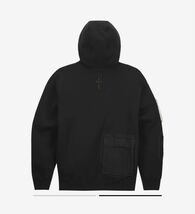 【送料無料】【新品】【ビリーアイリッシュ着】【希少XS】NIKE × TRAVIS SCOTT UTILITY HOODIE 黒 ナイキ トラヴィススコット パーカー_画像3