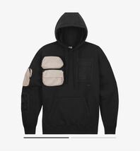 【送料無料】【新品】【ビリーアイリッシュ着】【希少XS】NIKE × TRAVIS SCOTT UTILITY HOODIE 黒 ナイキ トラヴィススコット パーカー_画像2