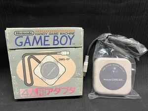 〇Ga左110〇60 デッドストック？ Nintendo GAME BOY 4人用アダプタ DMG-07 ゲームボーイ 任天堂 HANDY GAME MACHINE レトロ 当時物