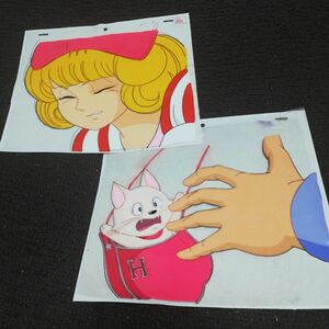 ハニーハニーのすてきな冒険　セル画　水野英子　原画　アニメ　昭和レトロ