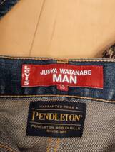 美品 ジュンヤワタナベ マン JUNYA WATANABE MAN × PENDLETON ペンドルトン Levi’s リーバイス AD2022 パッチワーク デニム XS_画像3