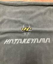 生産終了品 HATAKEYAMA ハタケヤマ フリース袋 グラブ袋 グラブ グローブ 野球 ソフトボール 巾着 ケース 部活 スポーツ チャコール_画像3