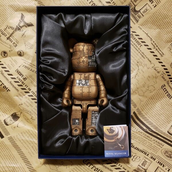 BE@RBRICK ROYAL SELANGOR STEAMPUNK 400%