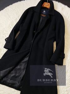 M35【完全頂点!!高級アンゴラ羊毛】超美品●18万●BURBERRY LONDON●リッチの極み●チェスターコート●メンズ　バーバリー コート　日本製