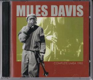 MEGADISC Miles Davis / COMPLETE UMEA 1985 Nakayama .. mile s* Davis mile s*tei screw Mega Disc