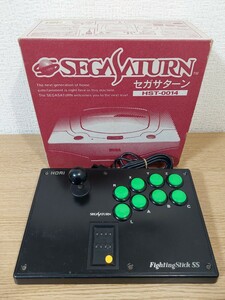 SEGA　セガサターン本体　HST-3220　ファイティング スティックSS　ソフト DEAD OR ALIVE