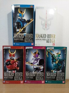 【ジャンク】バンダイ 超装可動フィギュア 仮面ライダークウガ MIGHTY FORM/TITAN FORM/PEGASUS FORM/DRAGON FORM/GROWING FORM 5点セット