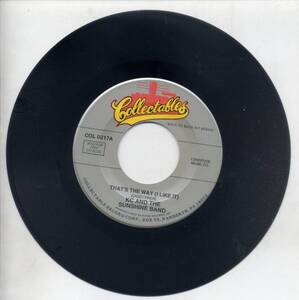 ザッツ・ザ・ウェイ／Ｋ.Ｃ.＆サンシャイン・バンド（輸入盤）(シングル・レコード) That's The Way(I Like It)/KC And The Sunshine Band