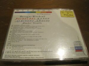 CD The Richard Hickox Orchestra, The Academy Of St. Martin-in-the-Fields Baroque Weekend Pachelbel, Albinoni, Handel, Vivald