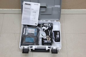 Makita マキタ 充電式インパクトドライバ (バッテリー・充電器・ケース付) ホワイト TD138DRFXW