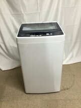 【北見市発】アクア AQUA 全自動電気洗濯機 AQW-BK50G 2019年製 5.0kg_画像1