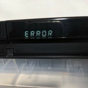  ソニー　ブルーレイレコーダー　BDZ-ZW1700　ERROR表示　ジャンク品