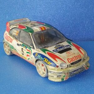 タミヤ　トヨタ　カローラWRC 1/24