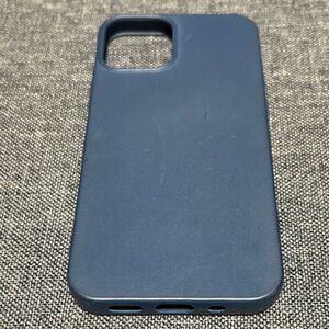 iPhone 12 mini シリコンケース　シリコンカバー　ネイビー　紺