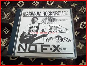 CD NOF-X MAXIMUM ROCKNROLL ◆　廃盤　レトロ　レア　エモイ　ジャケ買い　1990年代