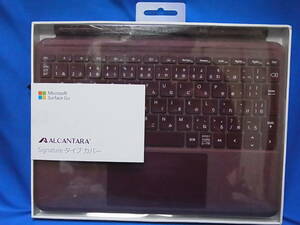 官3 Microsoft Surface Go Signature タイプ カバー バーガンディ KCU-00019