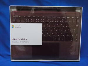 官6 Microsoft Surface Go Signature タイプ カバー バーガンディ KCU-00019