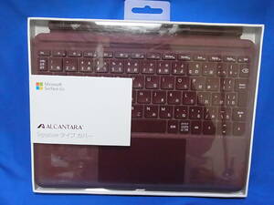 官8 Microsoft Surface Go Signature タイプ カバー バーガンディ KCU-00019
