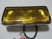 フォグランプ セット 角型 155 白熱バルブ 小糸製作所 KOITO 12V 35W fog lamp set 旧車 117クーペmini ジムニー ワーゲン セリカ ハコスカ_画像5