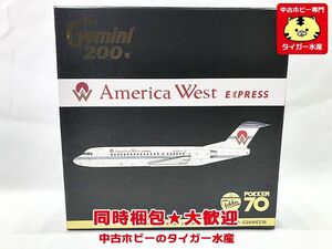 ジェミニジェッツ　1/200　アメリカンウエスト　フォッカー70　G2AWE238　飛行機模型　同梱OK　1円スタート★H