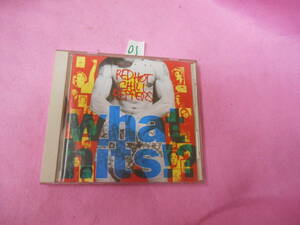 ０１国内盤CD!　RED HOT CHILI PEPPERS ホットチリペッパーズ CD what hits!? ワッツ ヒッツ！