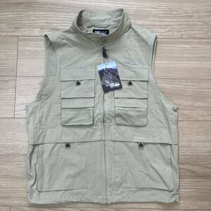 【新品】 FIRST DOWN マルチポケット DOWN VEST L