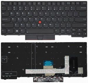  keyboard English backlight attaching Lenovo ThinkPad E480 T480S L380 L480 S2 2018 E490 T490 E495 R480