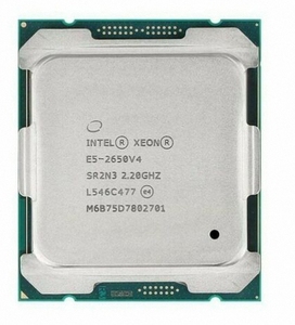 2個セット Intel Xeon E5-2650 v4 SR2N3 12C 2.2GHz 30MB 105W LGA2011-3 DDR4-2400 国内発