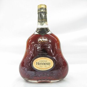 【未開栓】Hennessy ヘネシー XO 金キャップ クリアボトル ブランデー 700ml 40% 11467188 0106