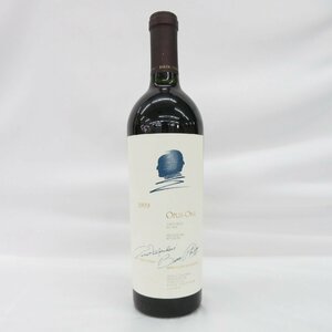 【未開栓】OPUS ONE オーパスワン 1999 赤 ワイン 750ml 13.5% ※目減り(小)有 11465342 0106