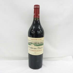 【未開栓】CHATEAU PAVIE シャトー・パヴィ 2007 赤 ワイン 750ml 14% 11473013 0109